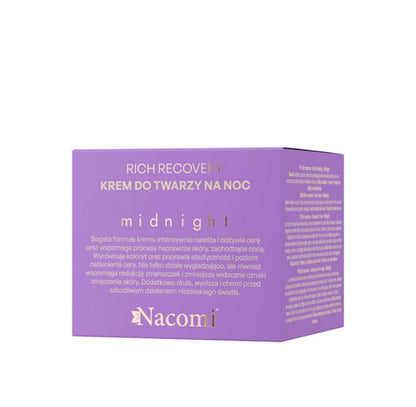 NACOMI - MIDNIGHT - CREMA VISO RICH RECOVERY - 40 ML