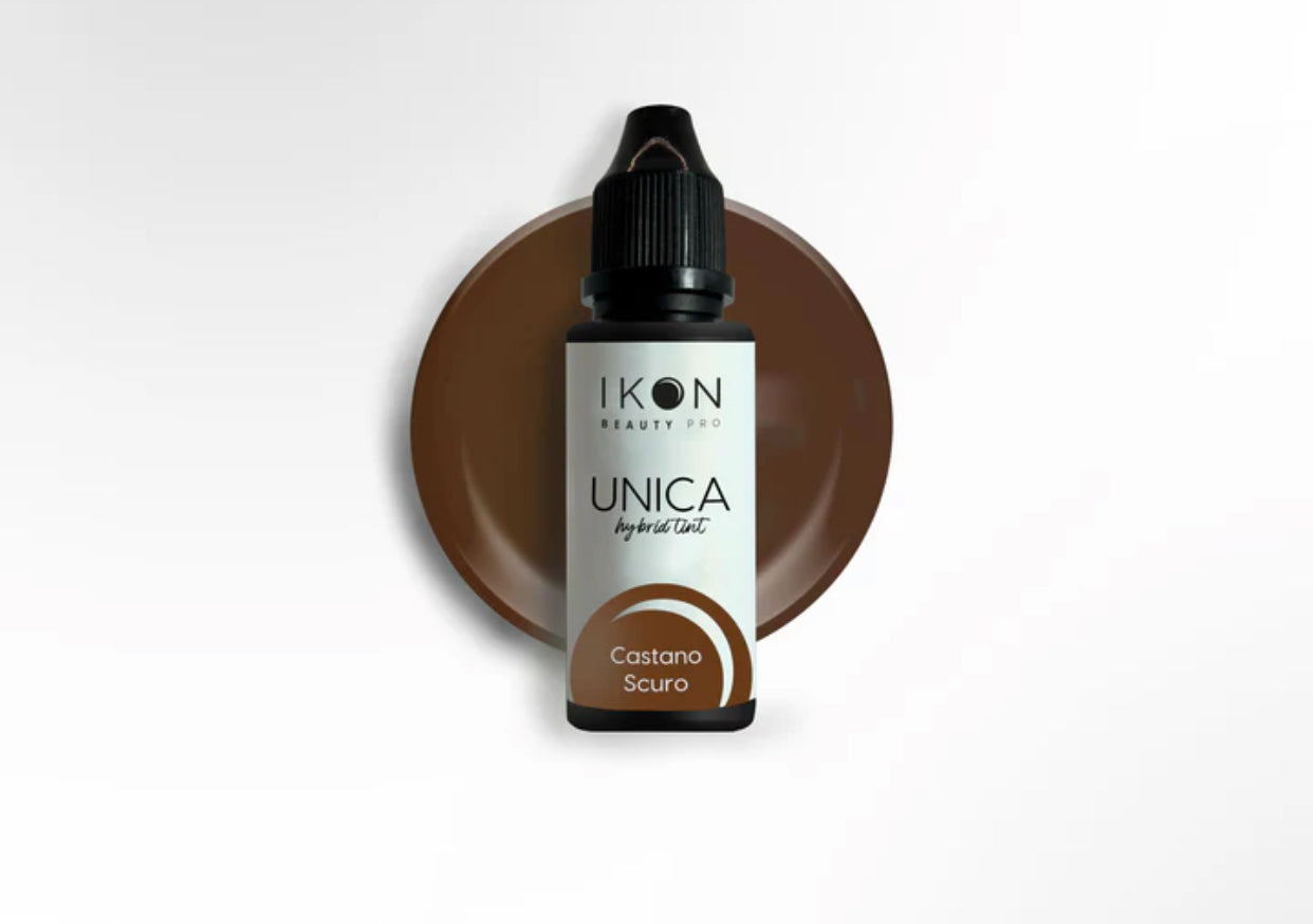 TINTA PER SOPRACCIGLIA IBRIDA UNICA - Castano Scuro - IKON