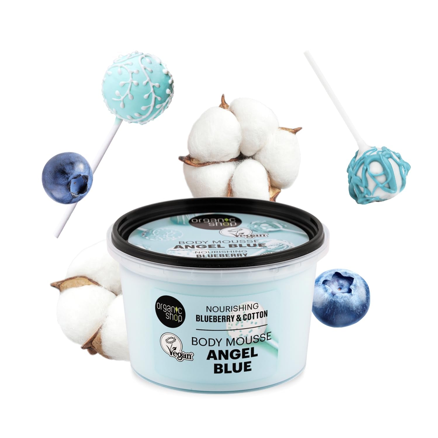 Mousse Corpo - Angel Blue - Organic Shop Natale