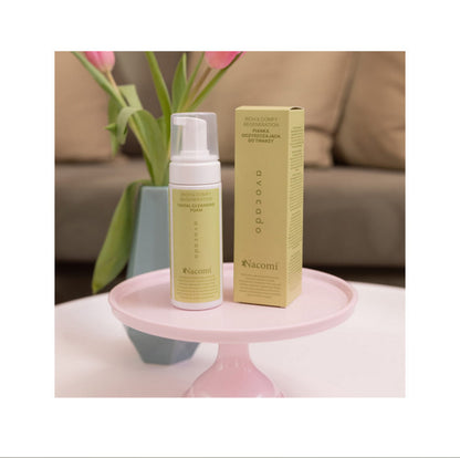 NACOMI - AVOCADO - MOUSSE DETERGENTE VISO RIGENERANTE - 140 ML