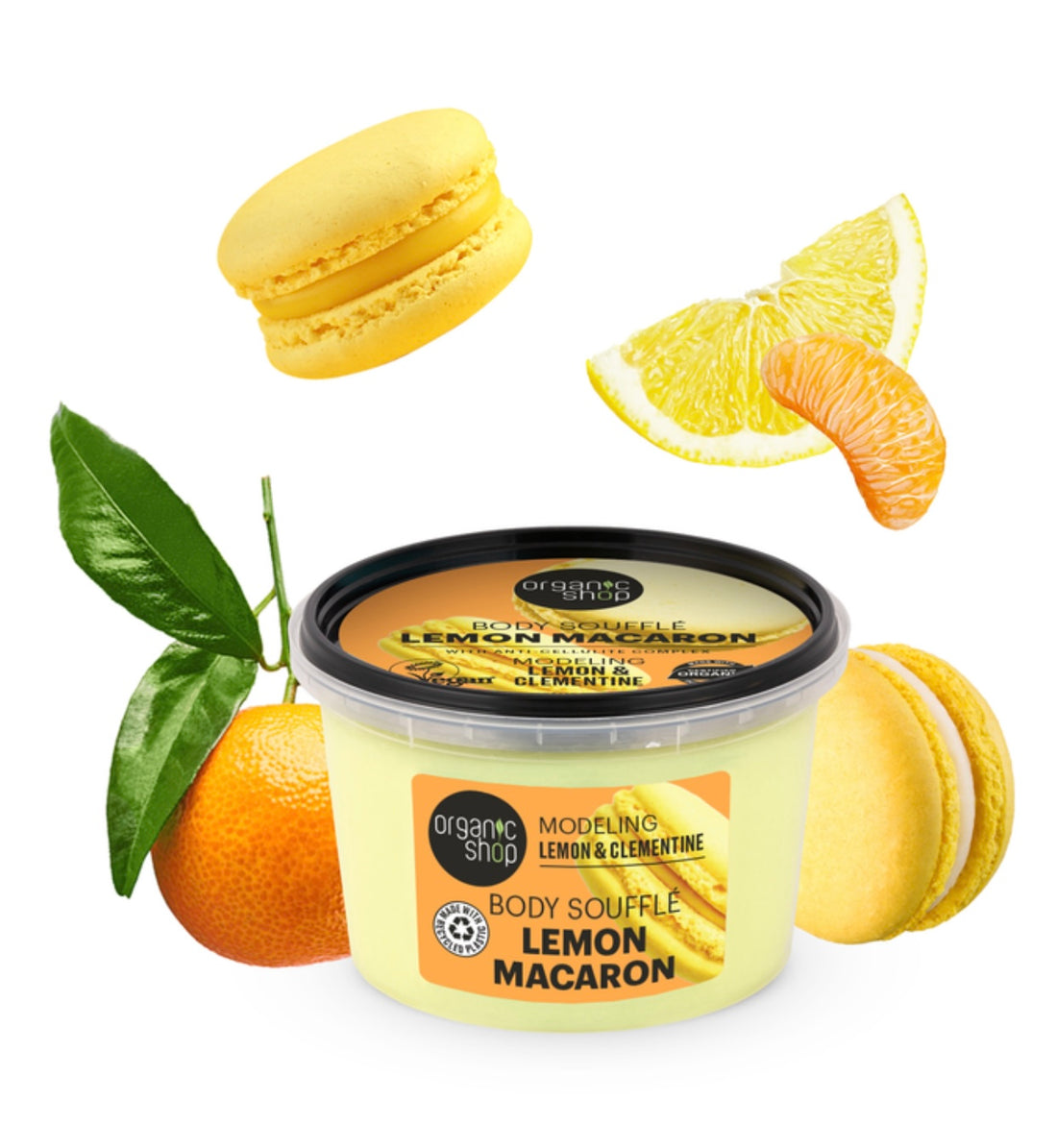 Body Soufflé - macaron al limone - Organic Shop