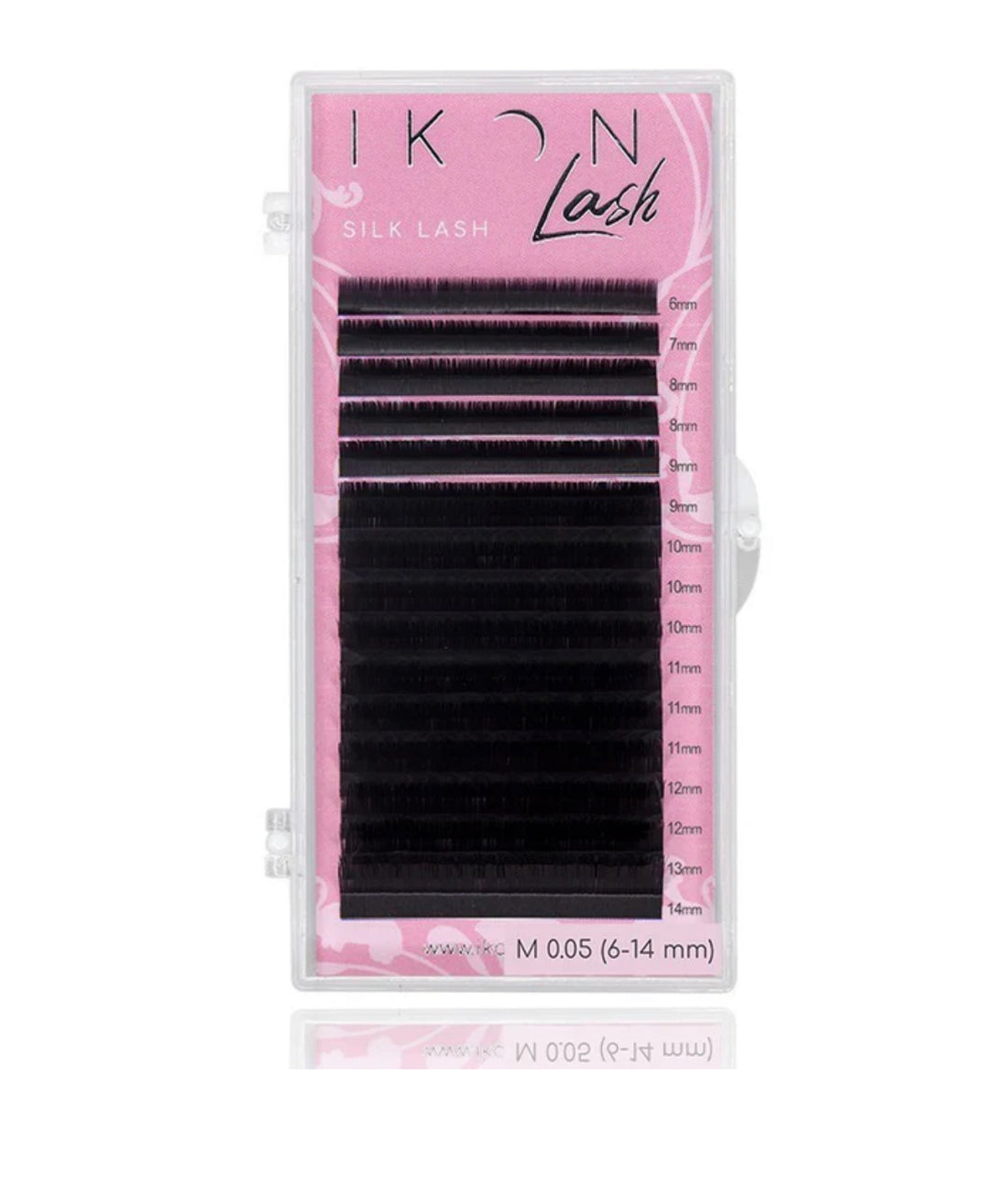 Box ciglia M 0,05 mix (6-14 mm) -IKON