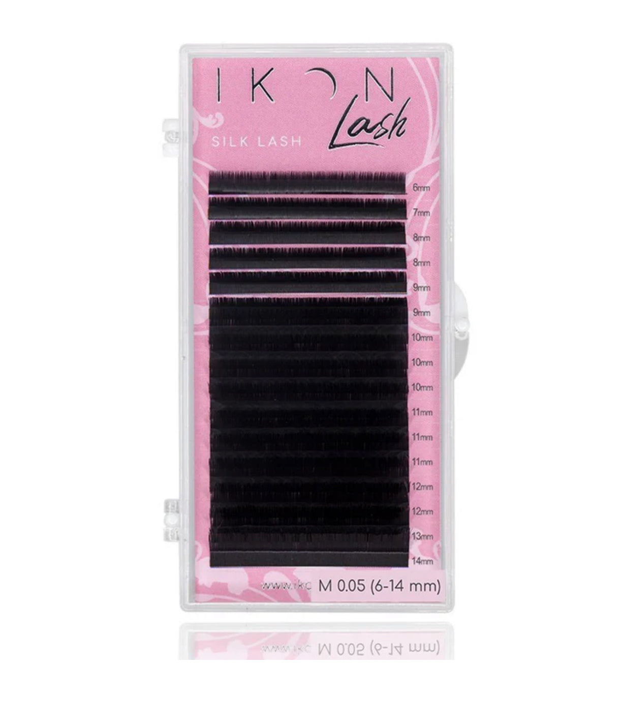 Box ciglia M 0,05 mix (6-14 mm) -IKON