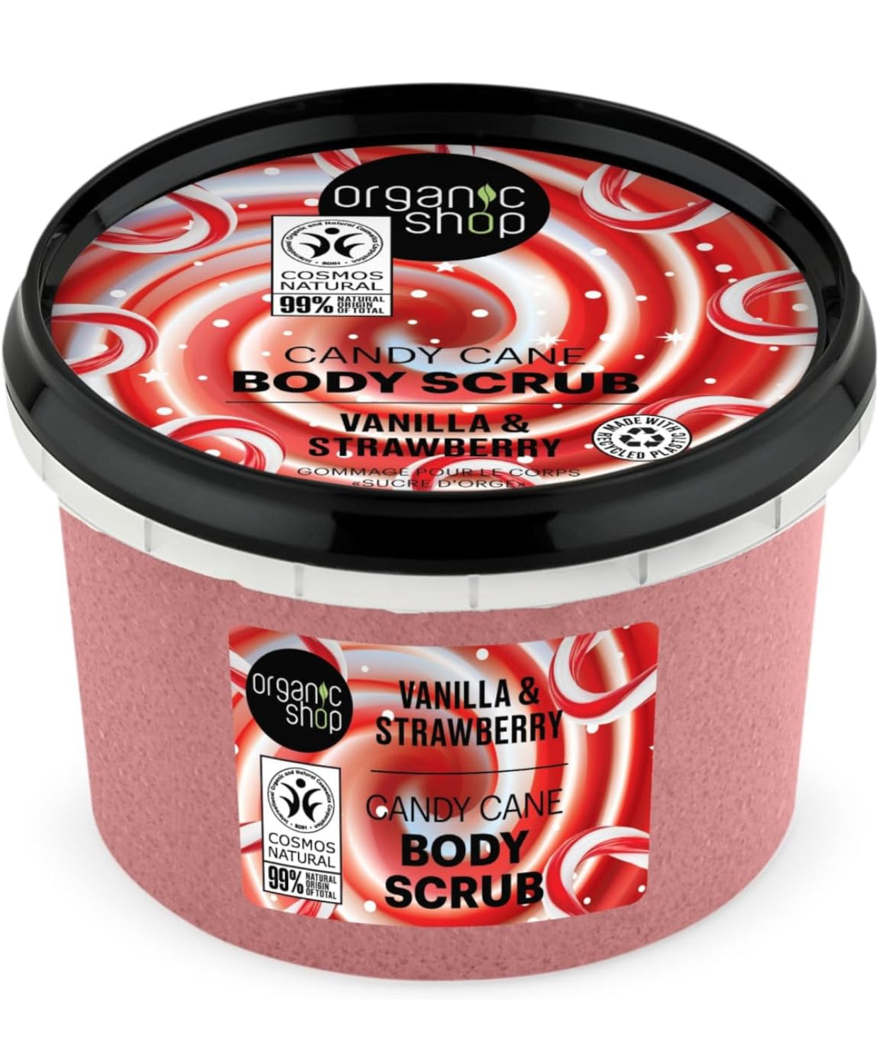 Scrub Corpo - Candy Cane Organic Shop Natale