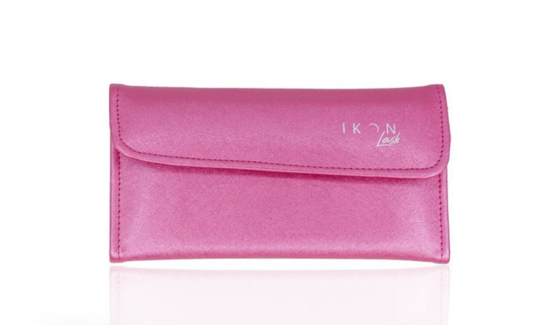 Pochette porta 6 pinzette Rosa - IKON