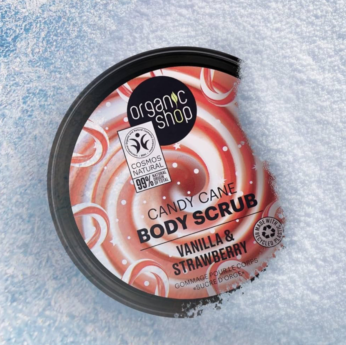 Scrub Corpo - Candy Cane Organic Shop Natale