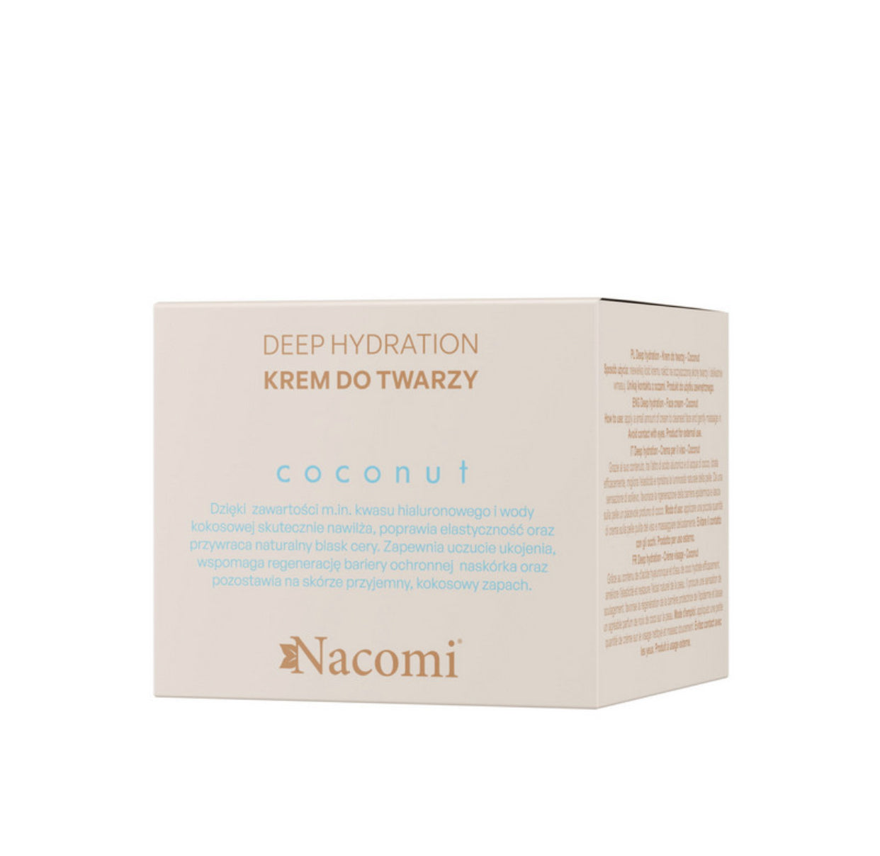 NACOMI – COCONUT - CREMA VISO IDRATAZIONE PROFONDA - 40 ML