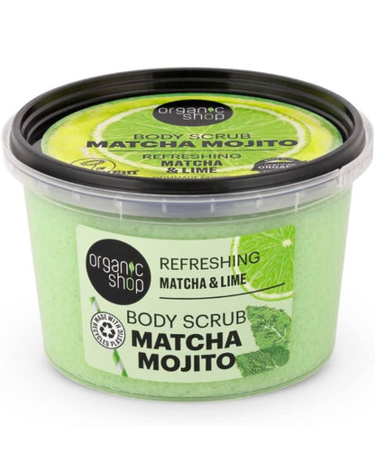 Scrub corpo matcha mojito Organic Shop