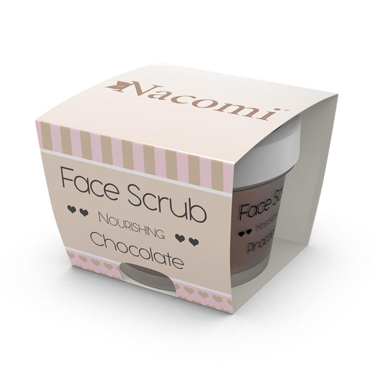 Scrub Viso e Labbra Nutriente al Cioccolato - Nacomi