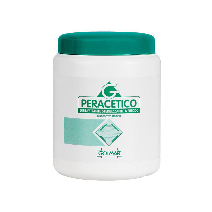 G Acido Peracetico- Sterilizzante, disinfettante a freddo per strumenti, in polvere idrosolubile.