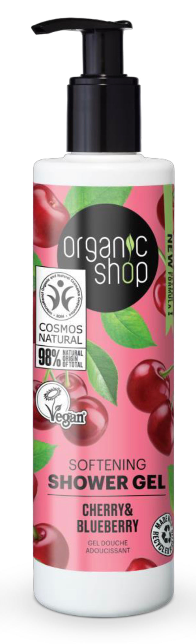 Organic Shop - Gel Doccia ciliegia e mirtillo