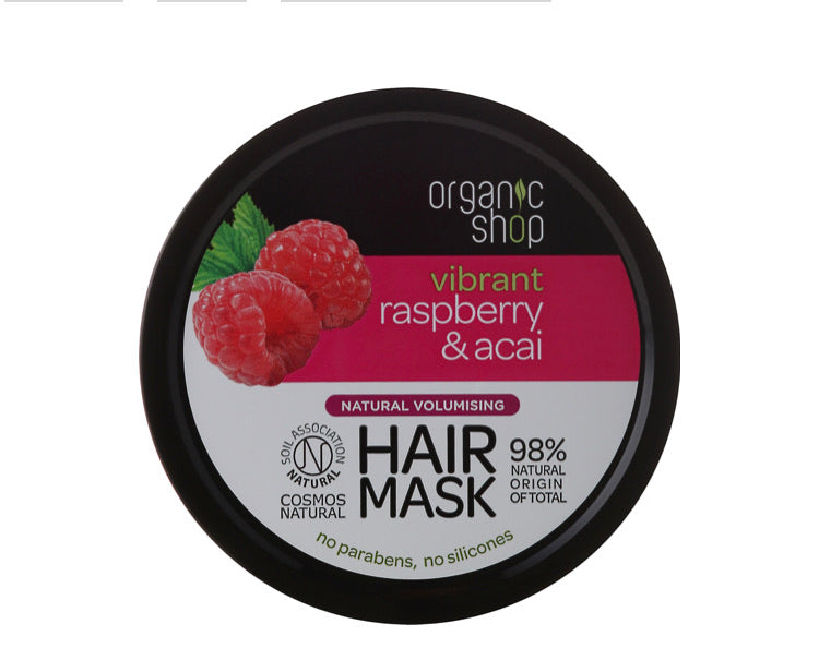 Maschera per capelli Lampone e bacche di Acai