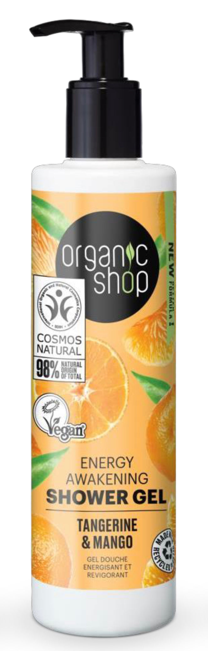 Organic shop - Gel doccia mango e mandarino