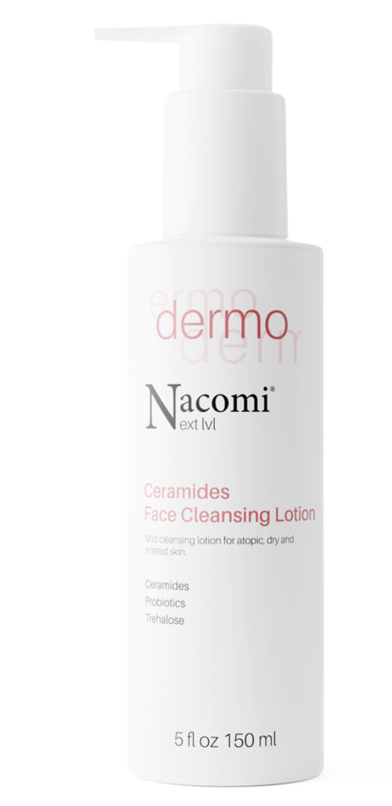 NACOMI - LOZIONE DETERGENTE VISO CERAMIDI