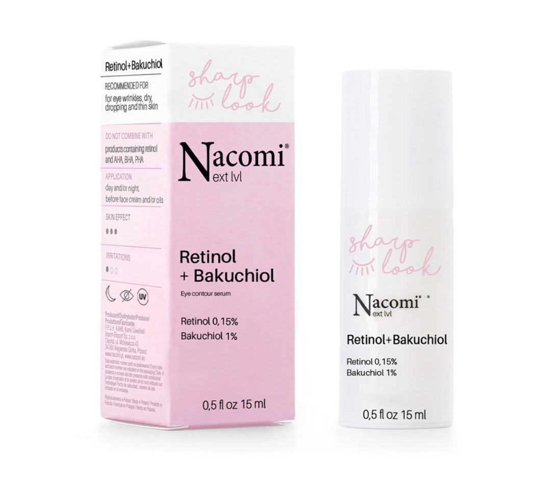 NACOMI – CONTORNO OCCHI RETINOLO 0.15% + BAKUCHIOL 1%