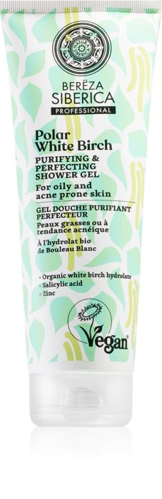 White Birch - Gel doccia - pelle grassa