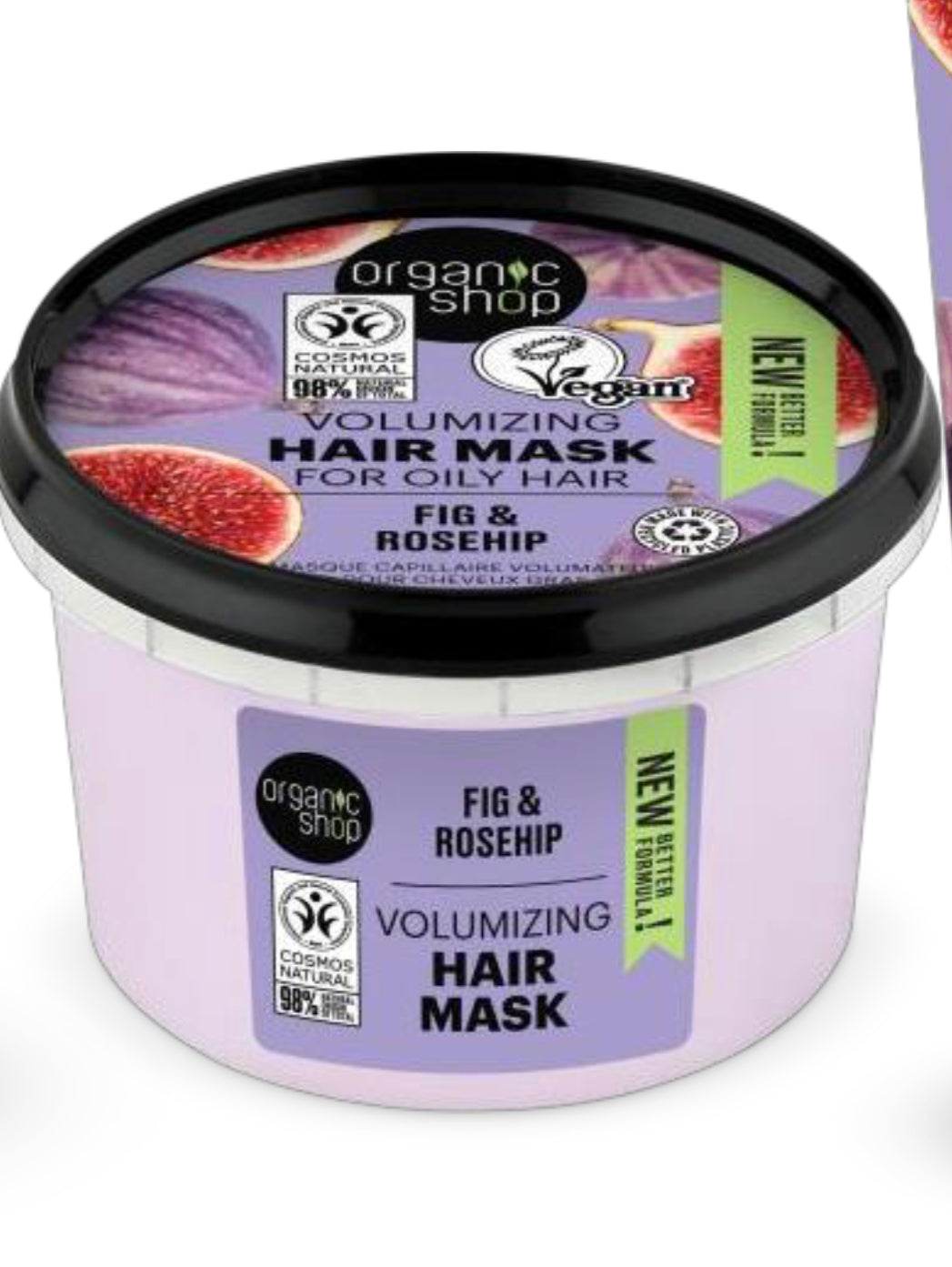 Maschera capelli grassi  -fico  e rosa