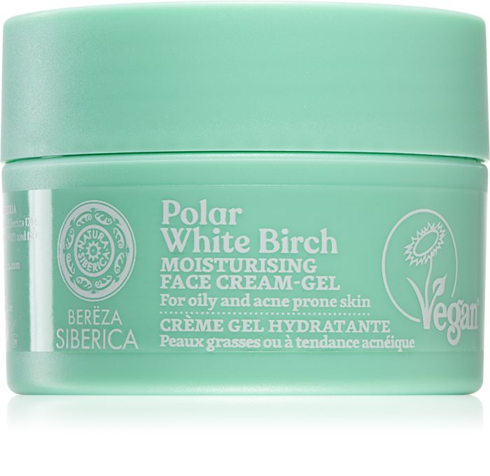 Natura siberica - White Birch - Crema viso gel pelle grassa